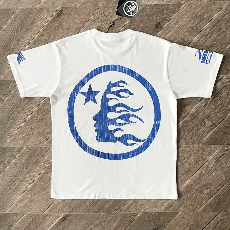 Playera Hellstar Hellstar Beat Us! White