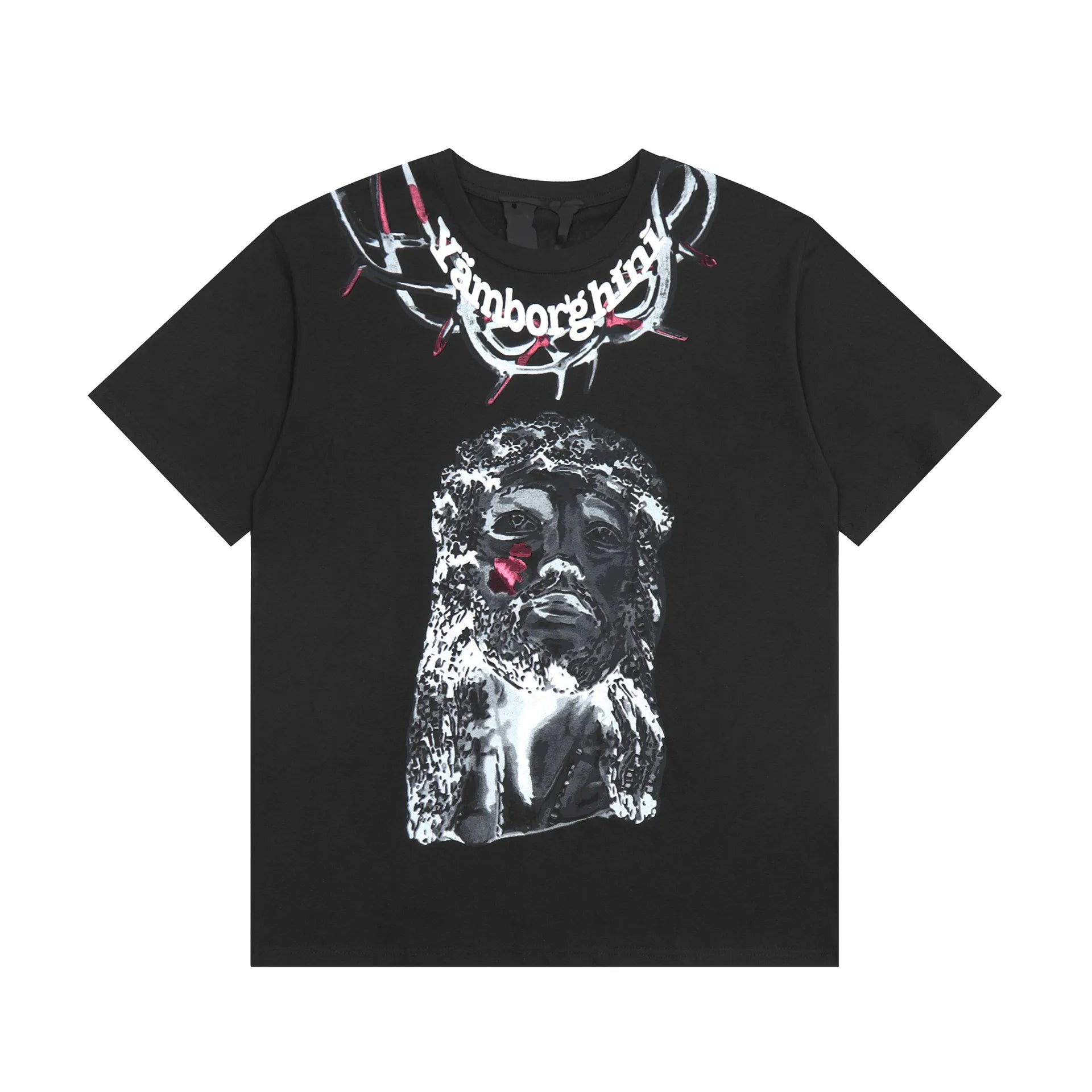 Playera Vlone Yams Day Jesus Piece Black