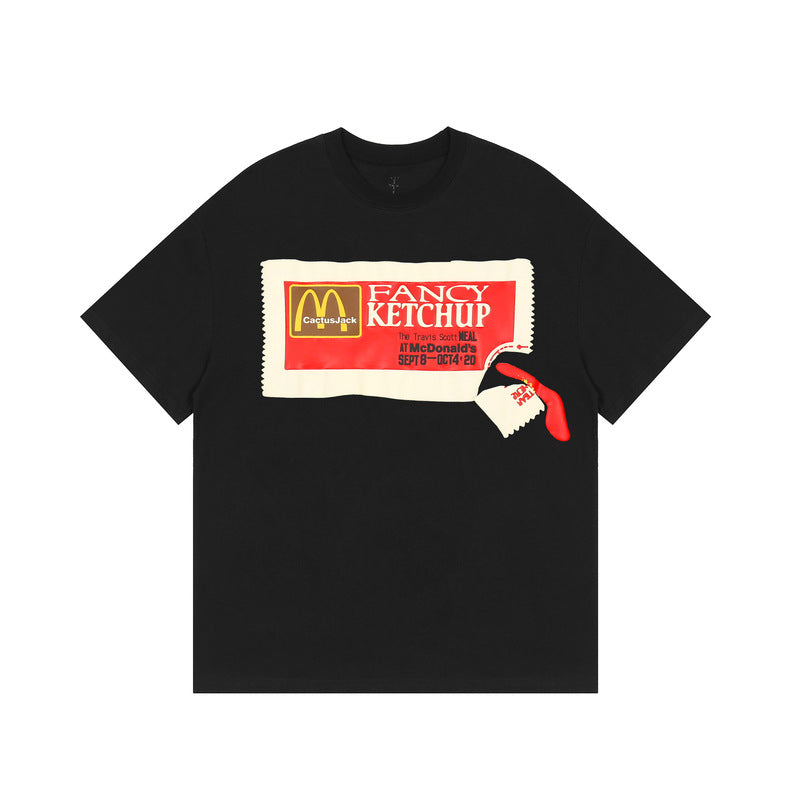 Playera Travis Scott x McDonald’s Fancy Ketchup