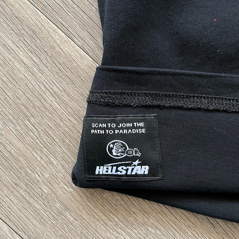 Playera Hellstar Thorn Black Red