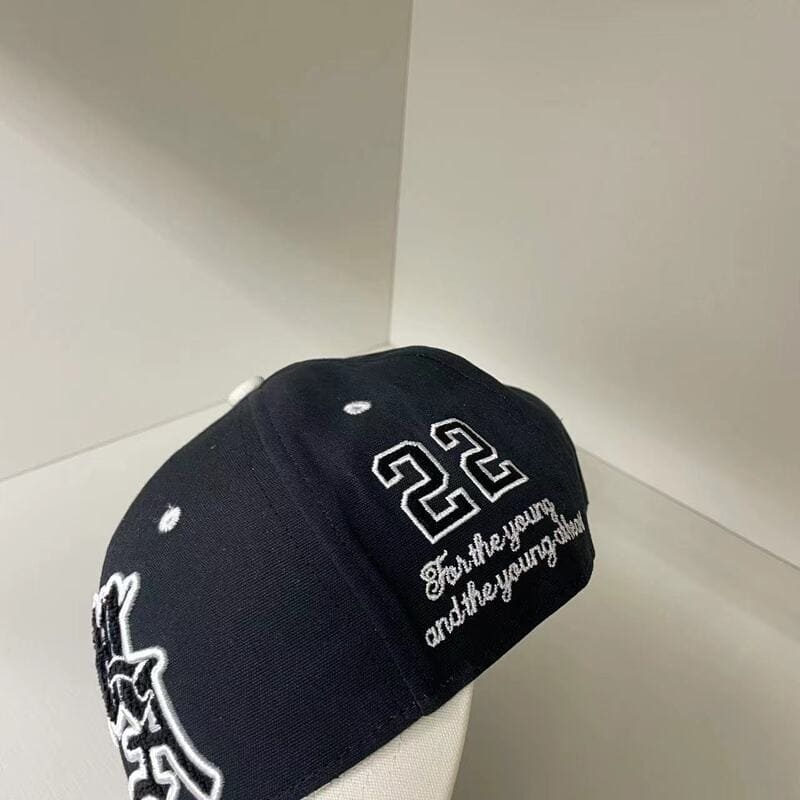 Gorra Amiri Spirit AM Logo Negro