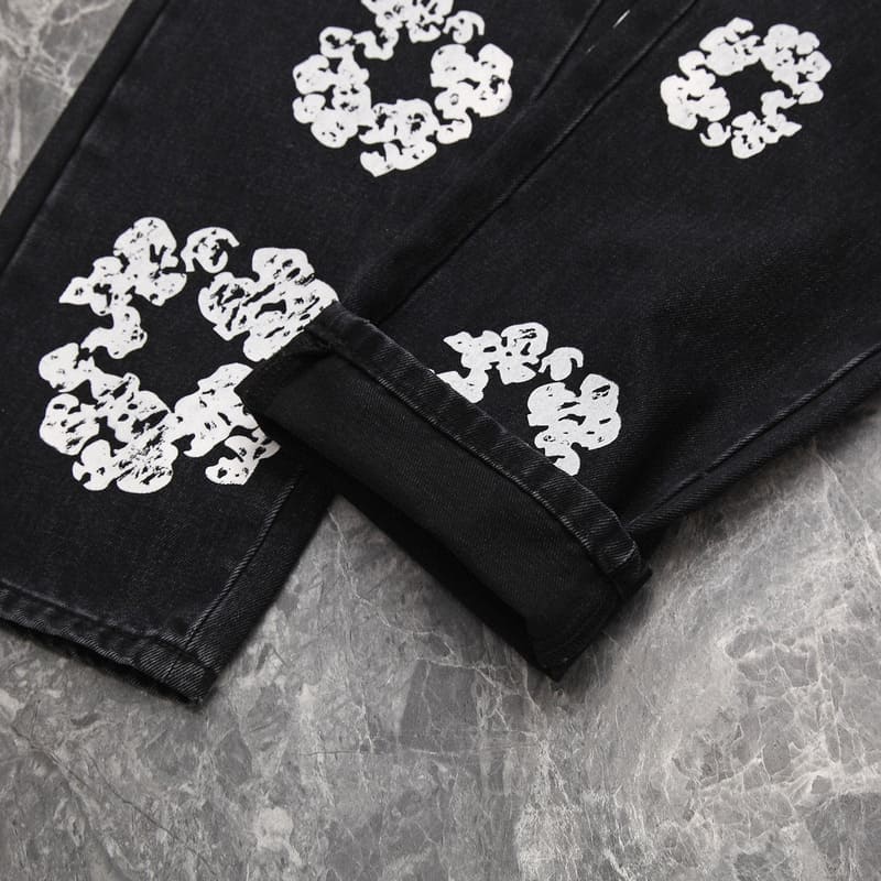 Pantalón Denim Tears x Levi's Cotton Wreath Jean Black