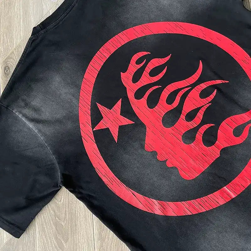 Playera Hellstar Hellstar Beat Us! Black