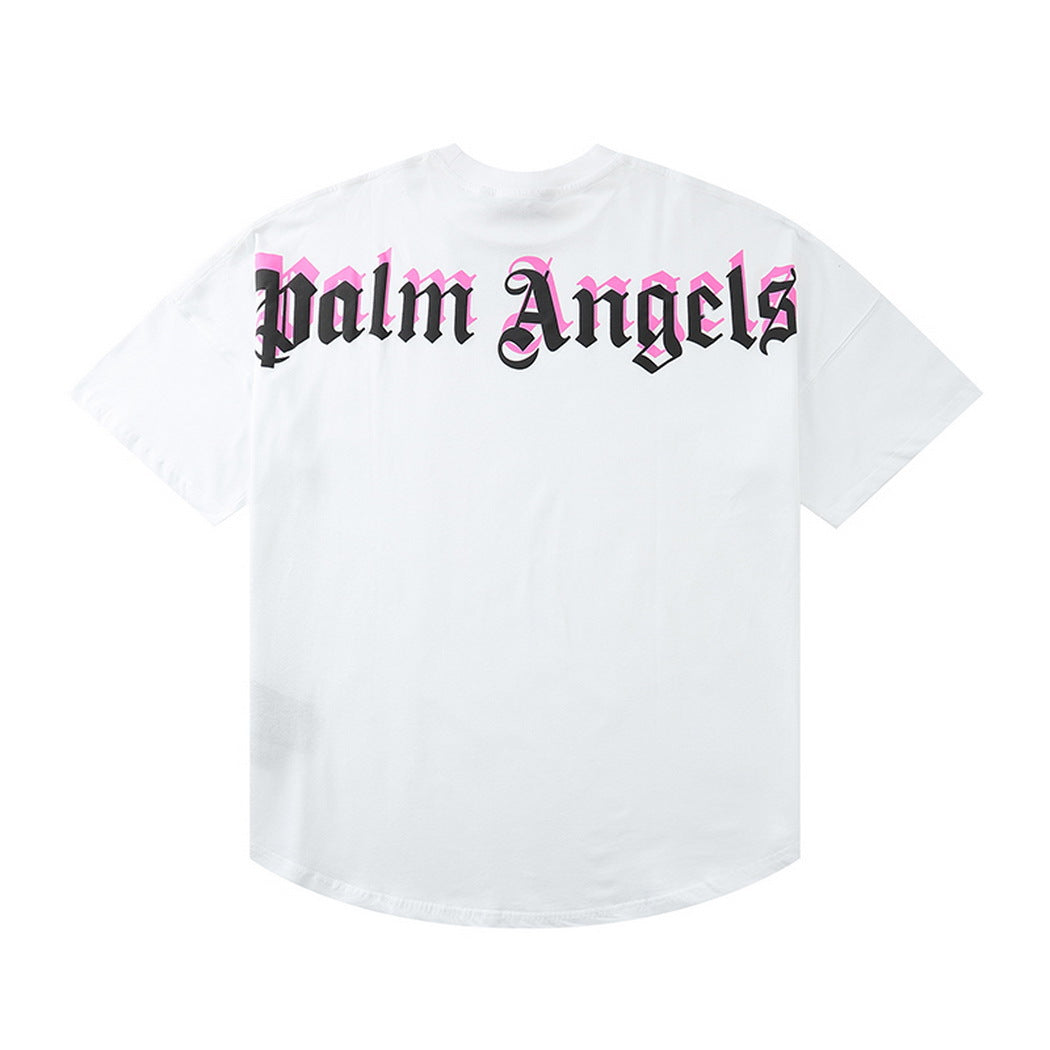 Playera Palm Angels Double Logo Oversized