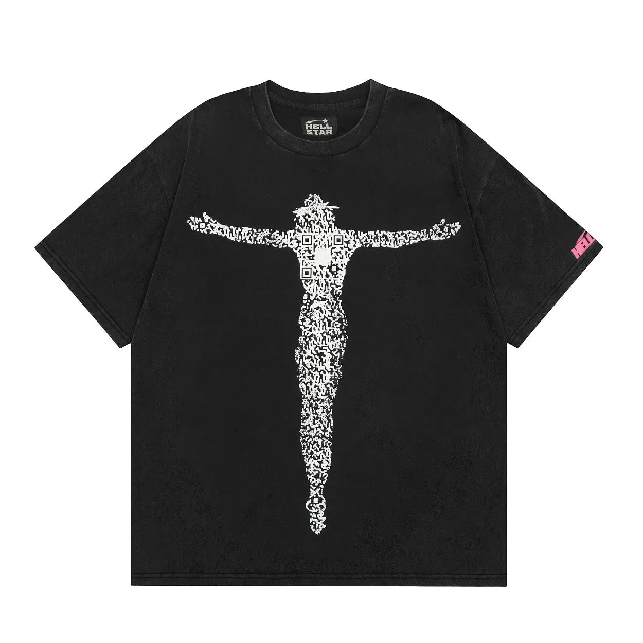 Playera Hellstar Studios QR Christ