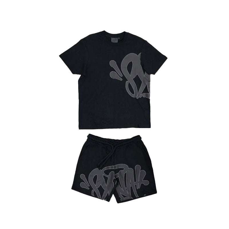 Conjunto Shorts Synaworld Negro/Gris