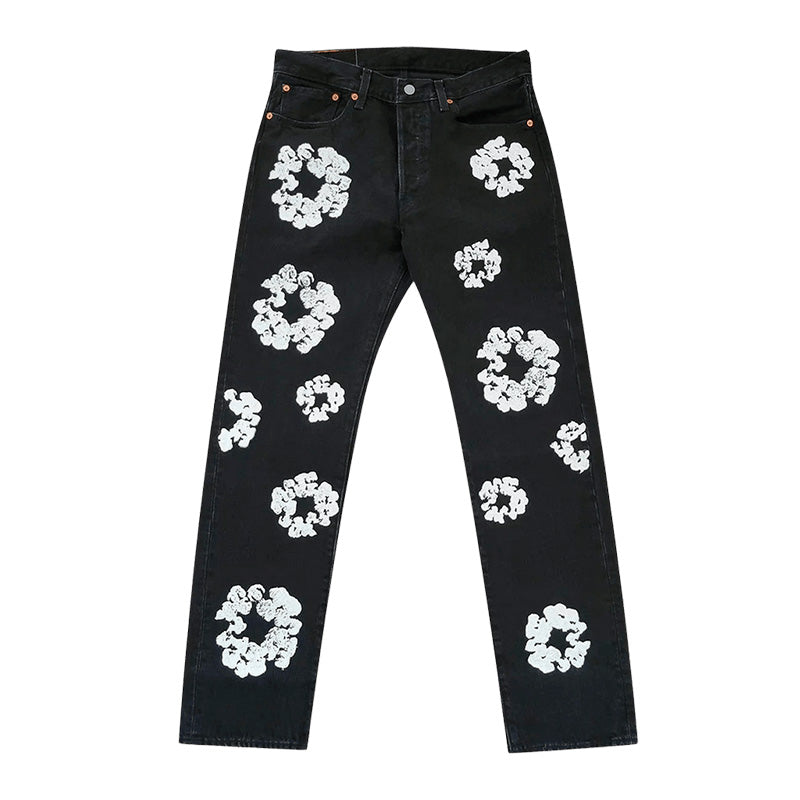 Pantalón Denim Tears x Levi's Cotton Wreath Jean Black
