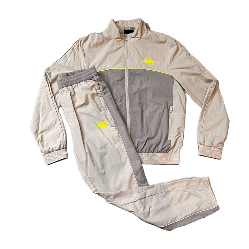 Conjunto Synaworld 'Syna Logo' Shell Gris/Verde