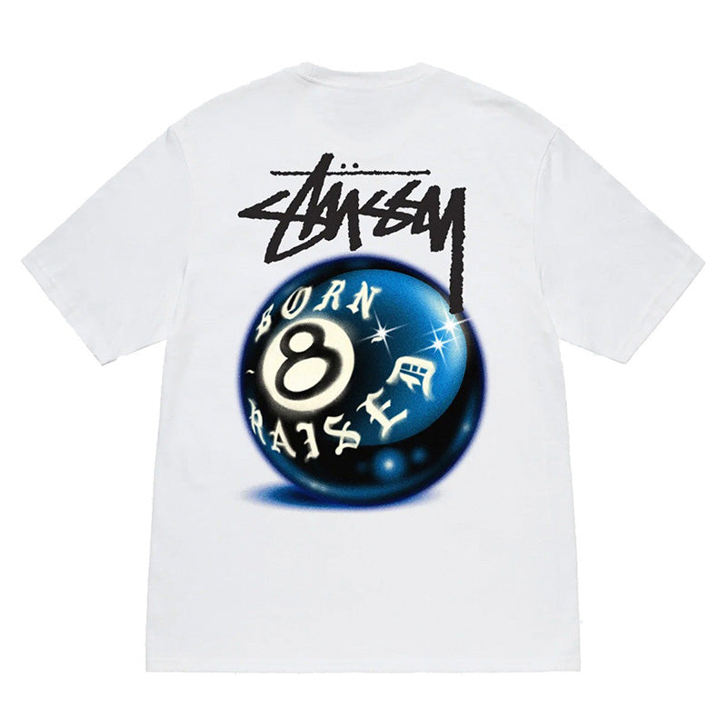 Playera Stussy x Born X Raised 8 Ball