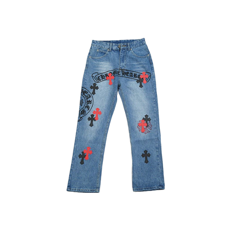 Pantalón Jeans Chrome Hearts