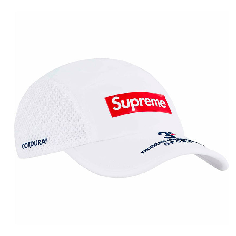Gorra Supreme Mesh Side Panel Camp Blanco