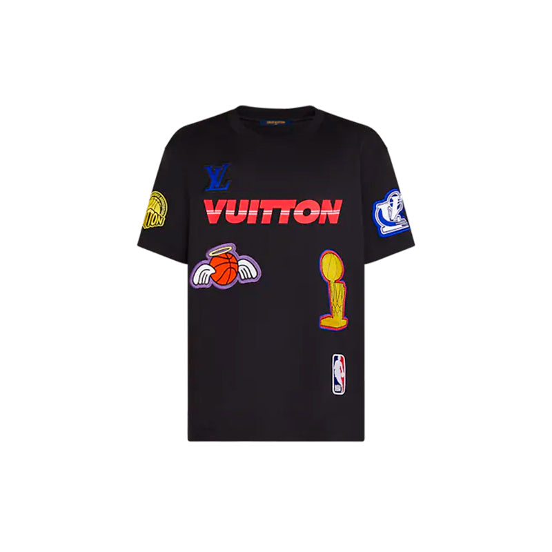 Playera Louis Vuitton x NBA Crossover Round Neck Printing