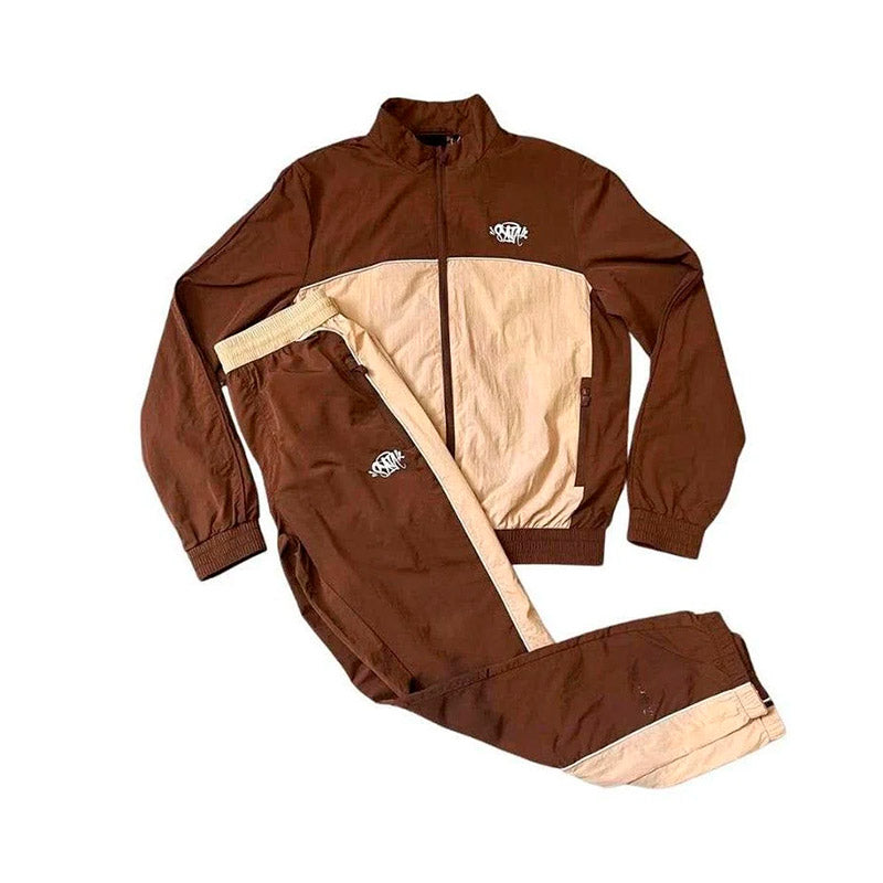Conjunto Synaworld 'Syna Logo' Shell Café/Beige