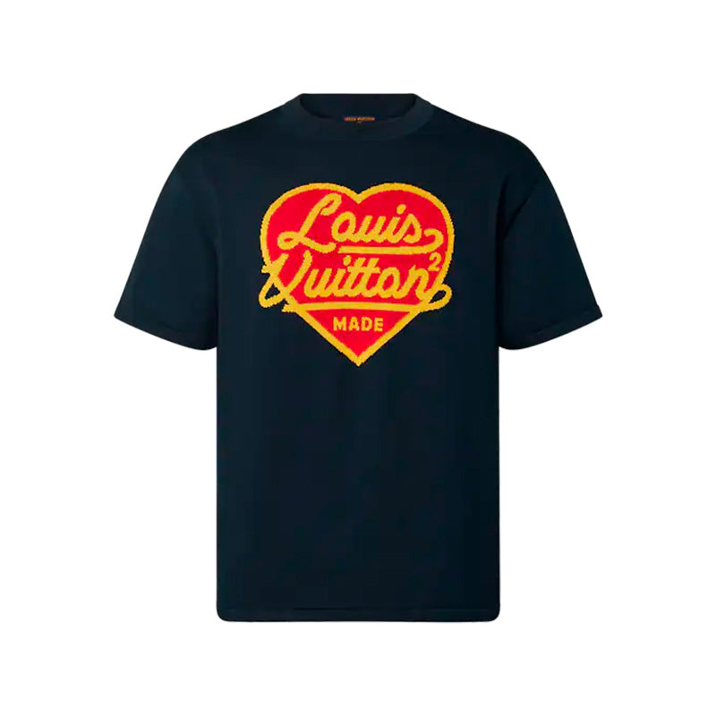Playera Louis Vuitton x Nigo Intarsia Jacquard Heart