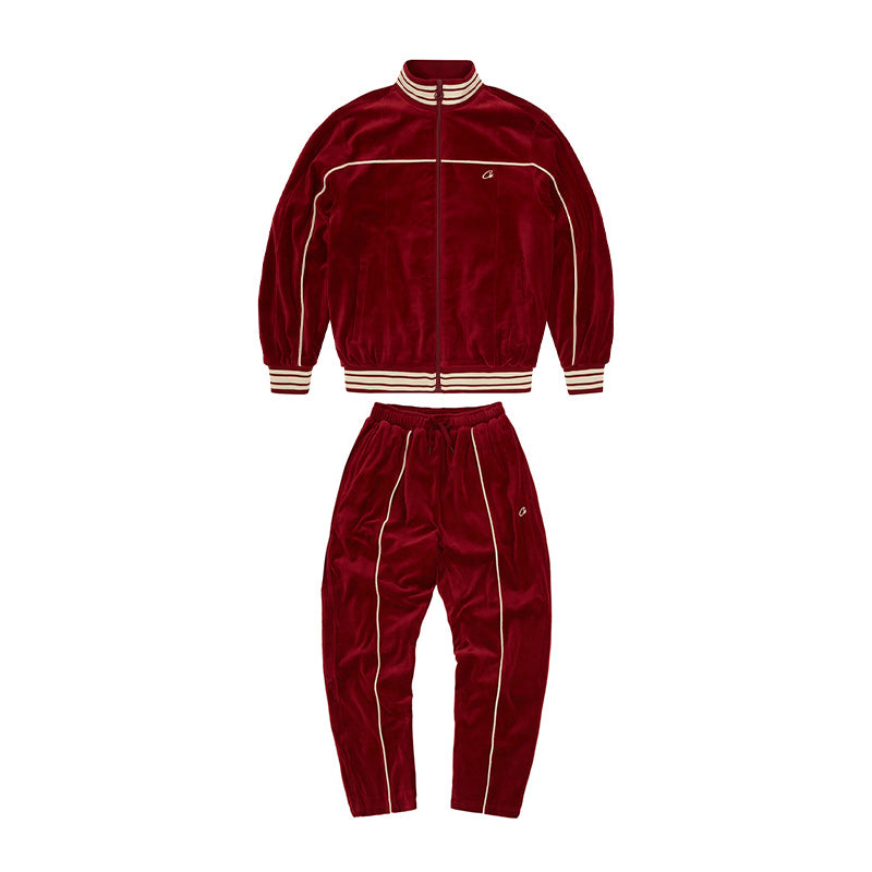 Conjunto Corteiz Veludo Rojo