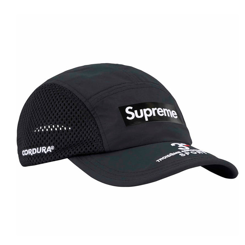 Gorra Supreme Mesh Side Panel Camp Negro