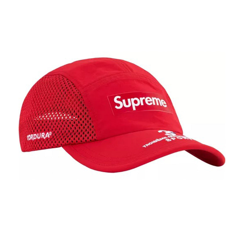 Gorra Supreme Mesh Side Panel Camp Rojo