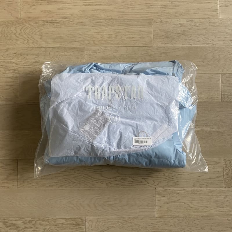 Chamarra Puffer Trapstar Detachable Ice Blue