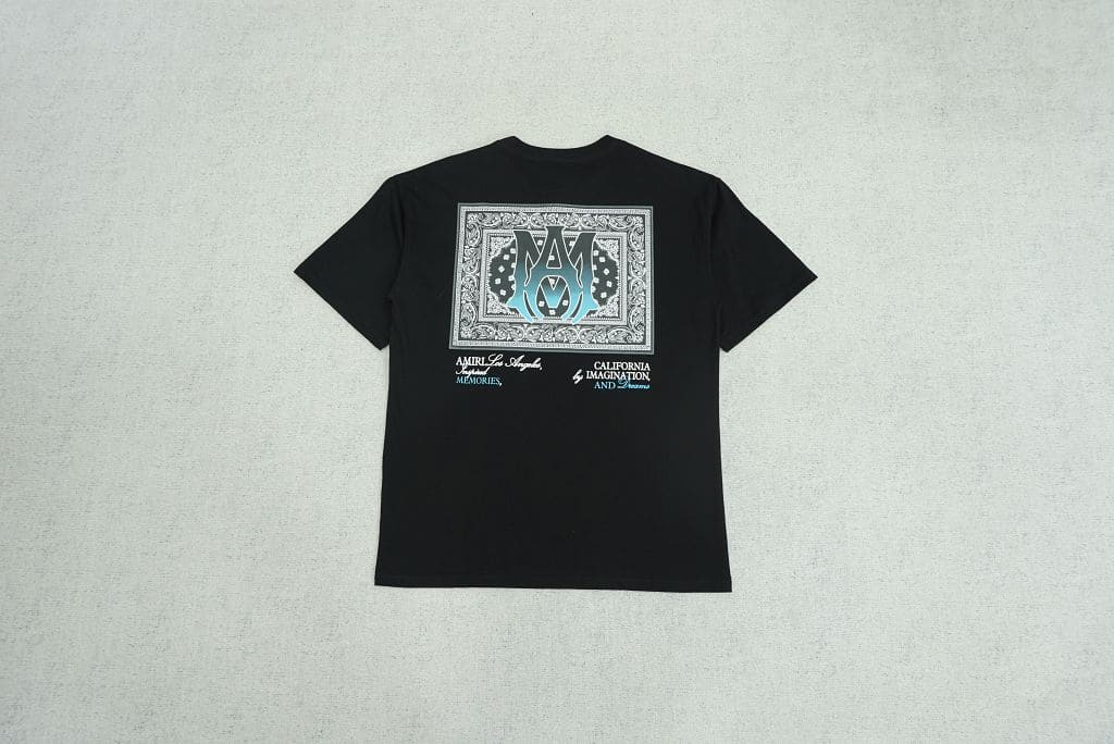 Playera Amiri Ma Bandana Black