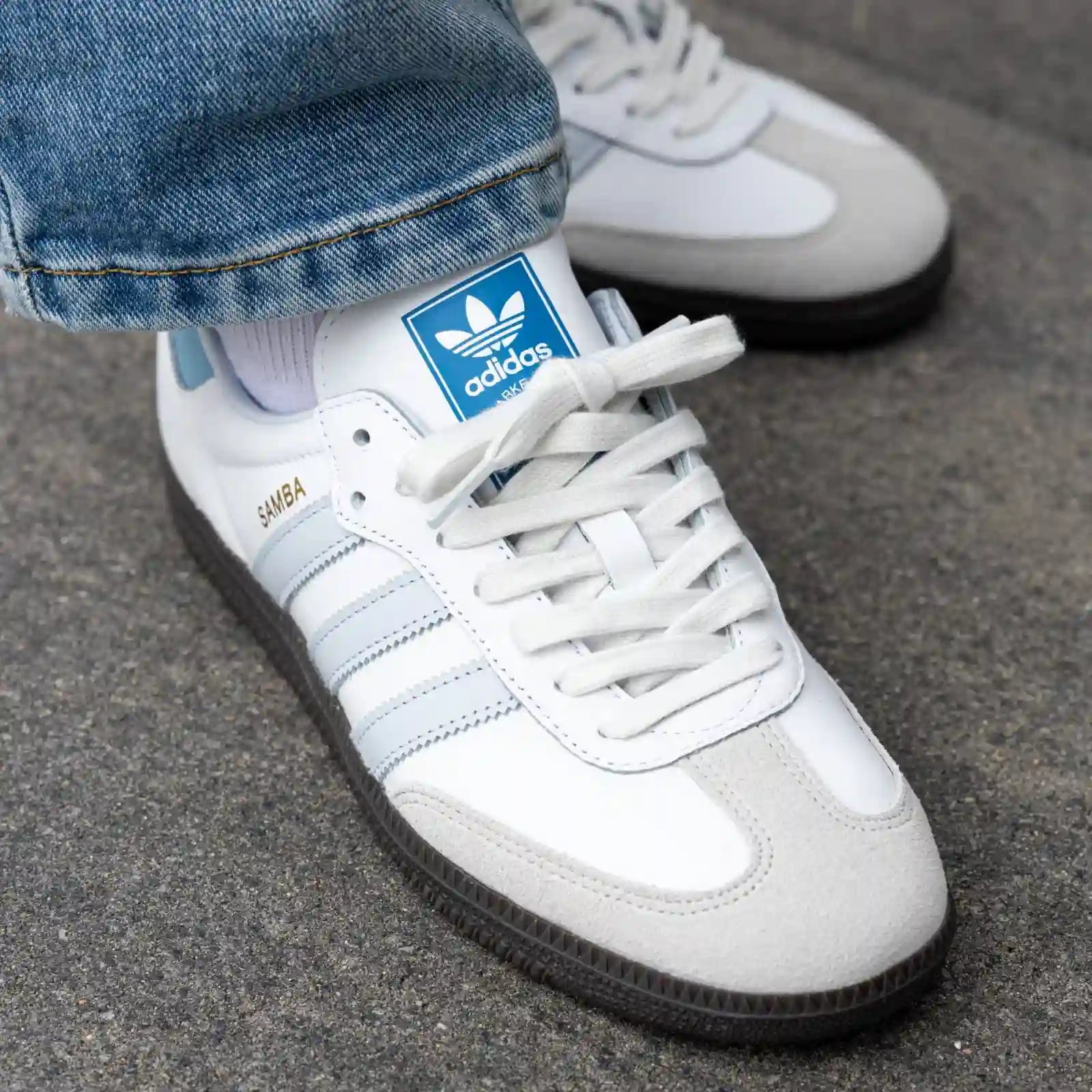 Samba OG Halo Blue–Azul Rey