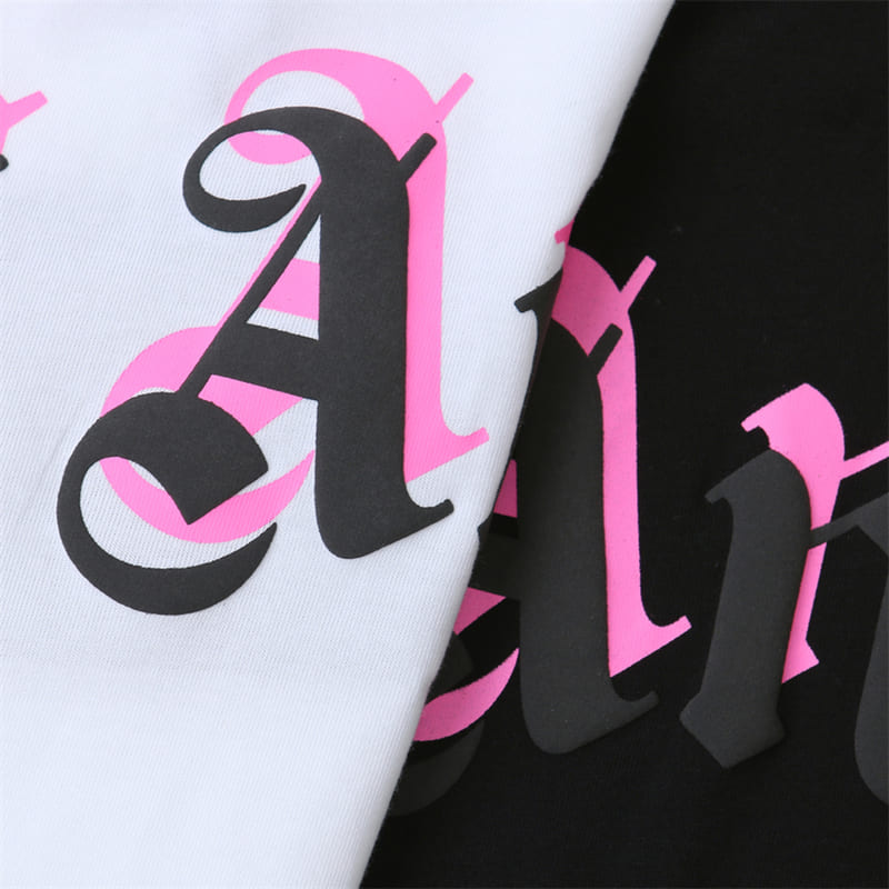 Playera Palm Angels Double Logo Oversized