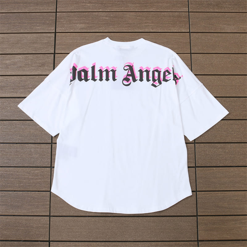 Playera Palm Angels Double Logo Oversized