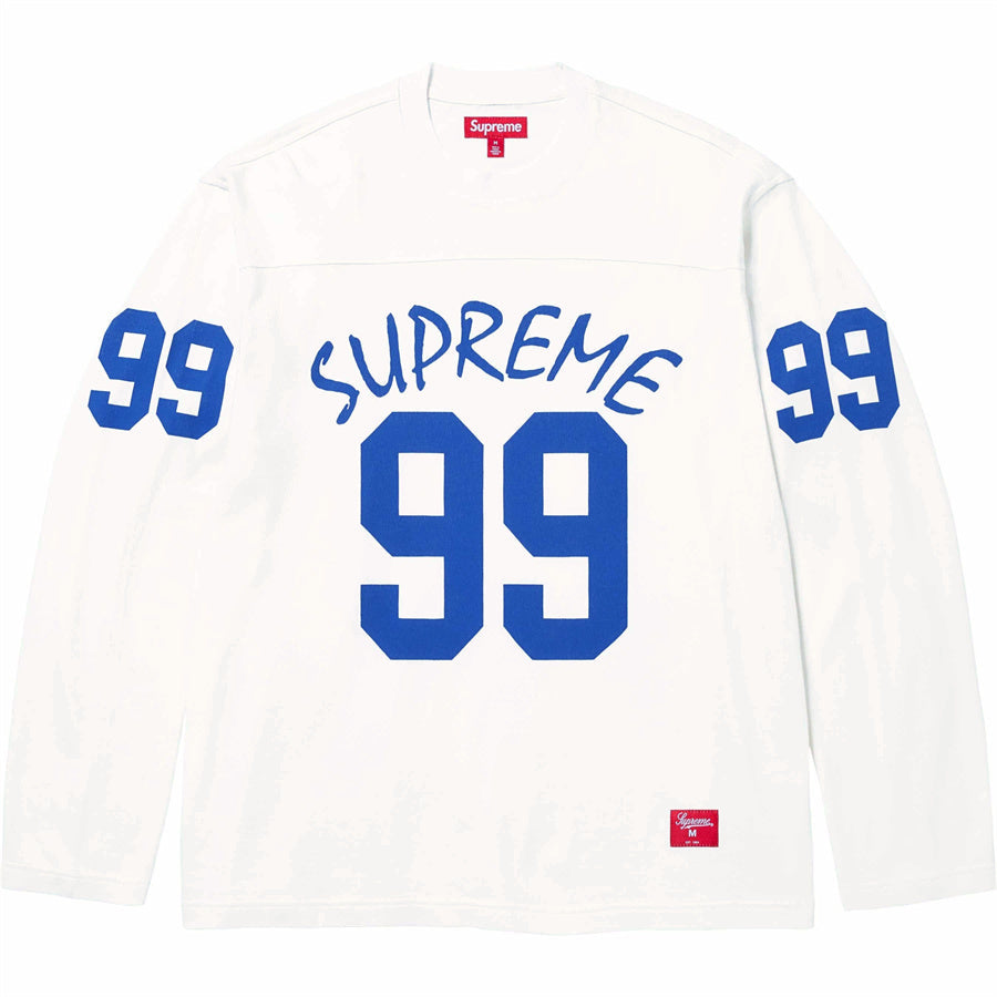 Camisa Supreme 99 L/S Football Blanca