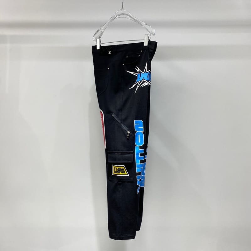 Pantalón Louis Vuitton Printed Denim