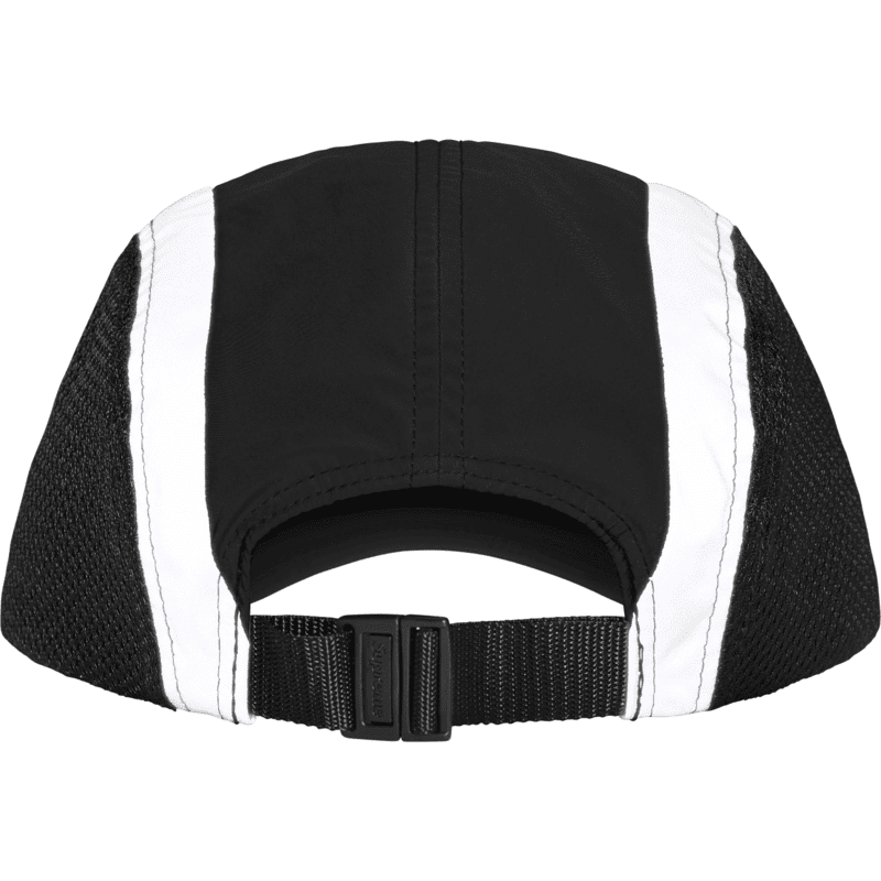 Gorra Supreme Side Mesh Camp Cap Negro (Reflective)