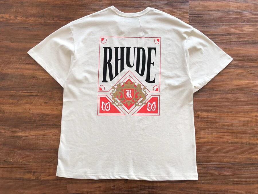 Playera Rhude Card 'Vintage White'