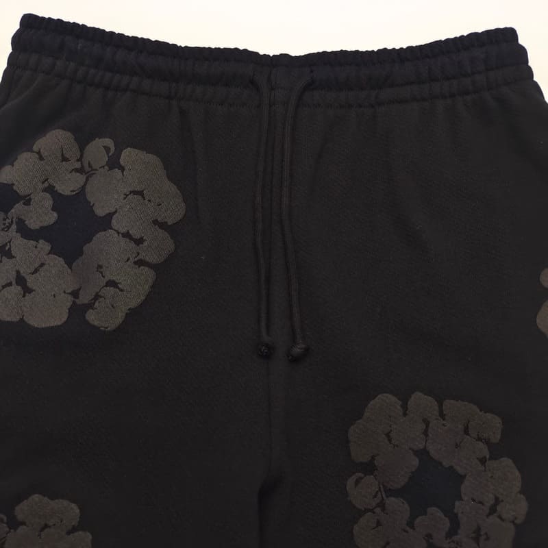 Pantalón Denim Tears Cotton Wreath Black Monochrome