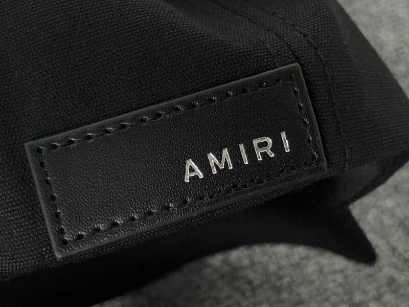 Gorra Amiri MA Quad Canvas Negro