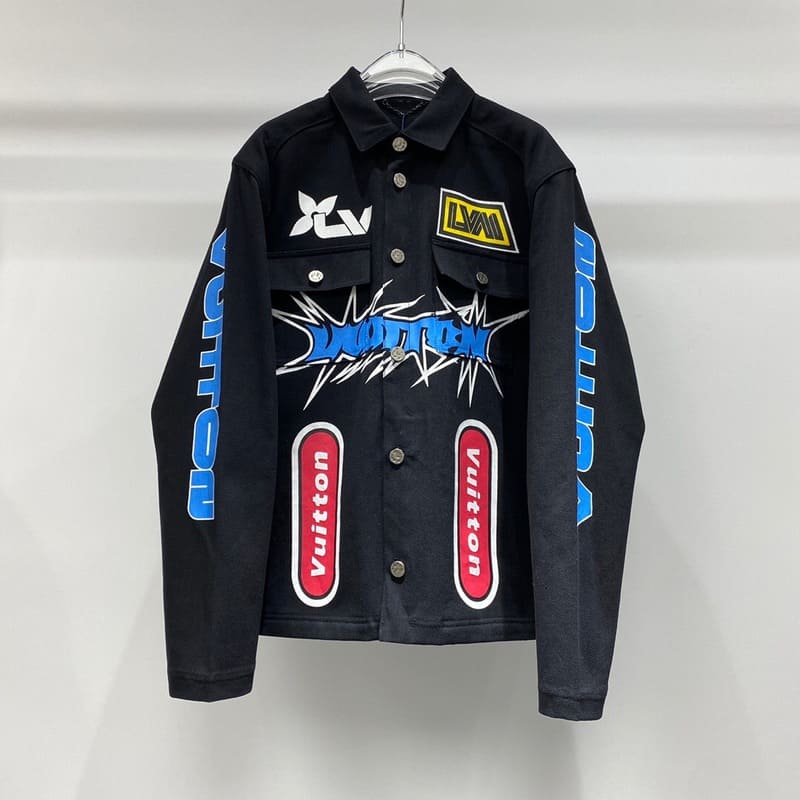 Chamarra Louis Vuitton Printed Denim