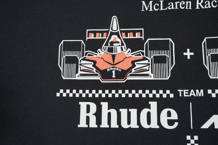 Playera Rhude x McLaren Car