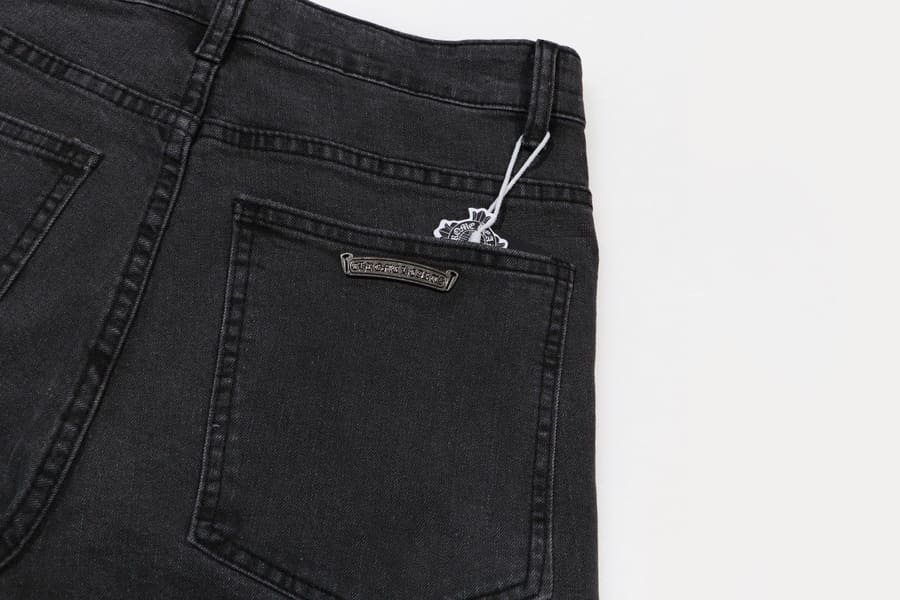 Pantalón Chrome Hearts Jeans Cross Patches Black