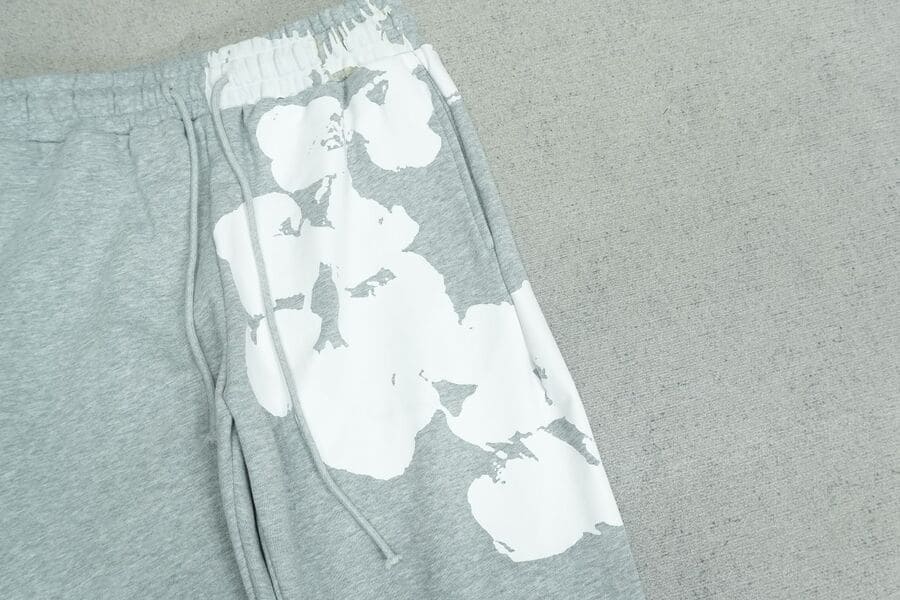 Pantalón Denim Tears Big Cotton Wreath Grey