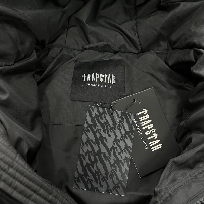 Chamarra Puffer Trapstar Decoded 2.0 Black