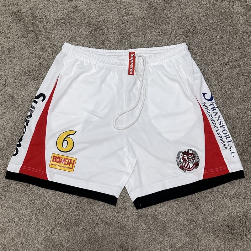 Conjunto Supreme Hooded Soccer Blanco