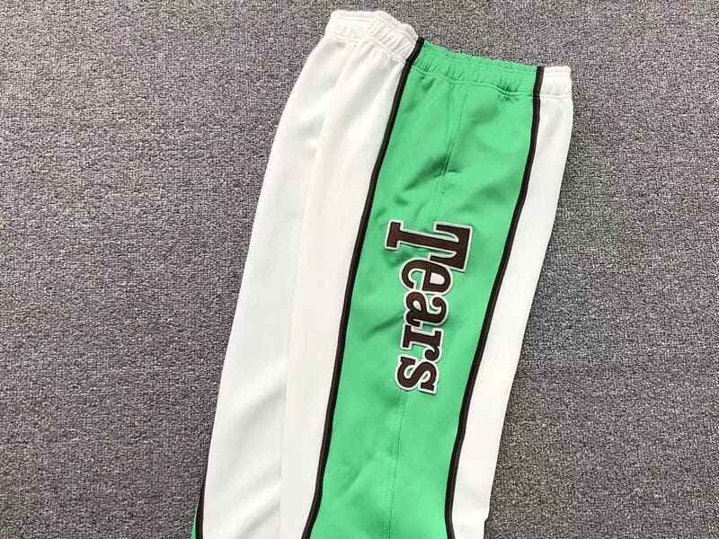 Pantalón Denim Tears Track White/Green