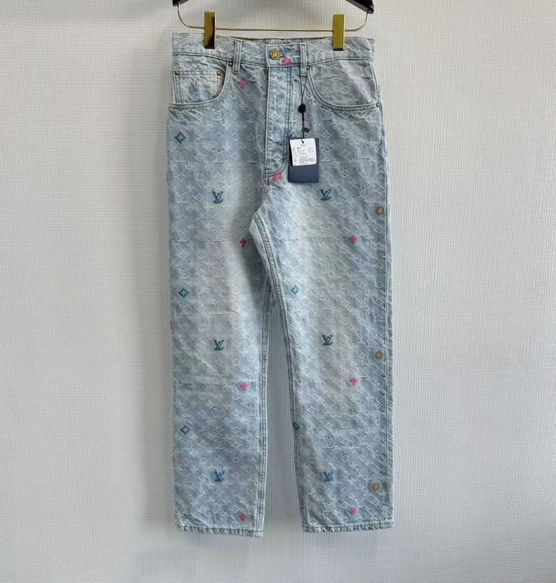 Pantalón Louis Vuitton by Tyler, the Creator Monogram Denim
