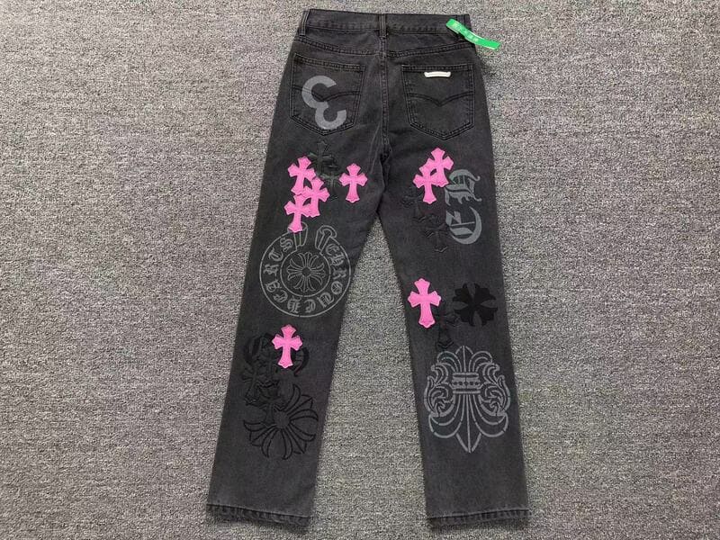 Pantalón Jeans Chrome Hearts Box Purple