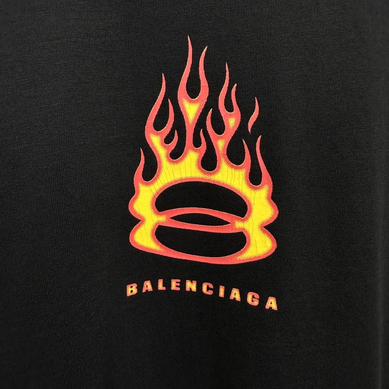 Playera Balenciaga Burning Unity