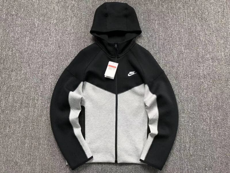 Chamarra Nike Tech Fleece Gris/Negro 2023