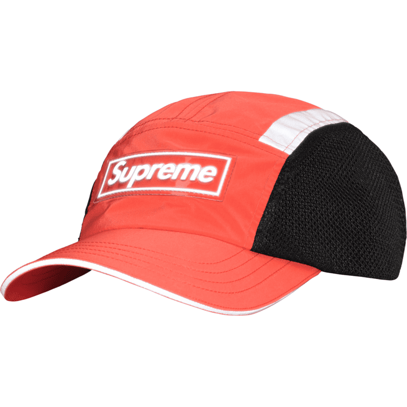 Gorra Supreme Side Mesh Camp Cap 'Coral' (Reflective)