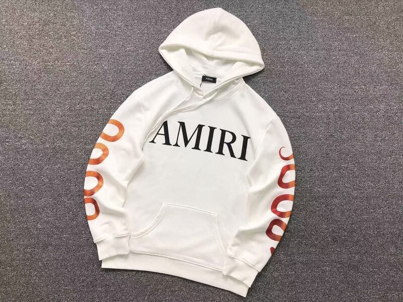 Moletom Amiri Snake Logo Blanco
