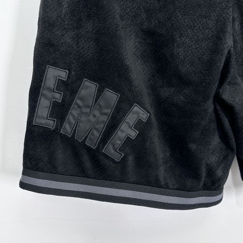 Shorts Supreme Ultrasuede Negro