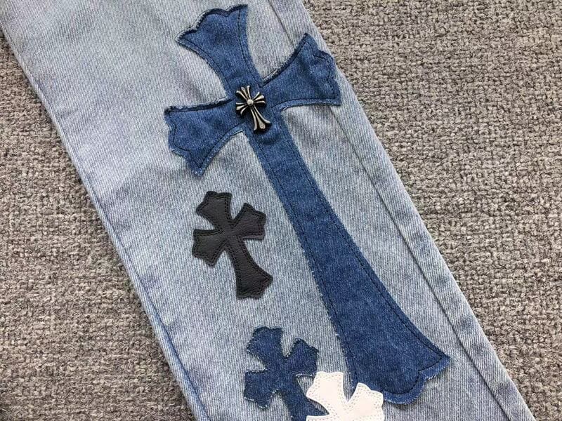 Pantalón Chrome Hearts Jeans Cross