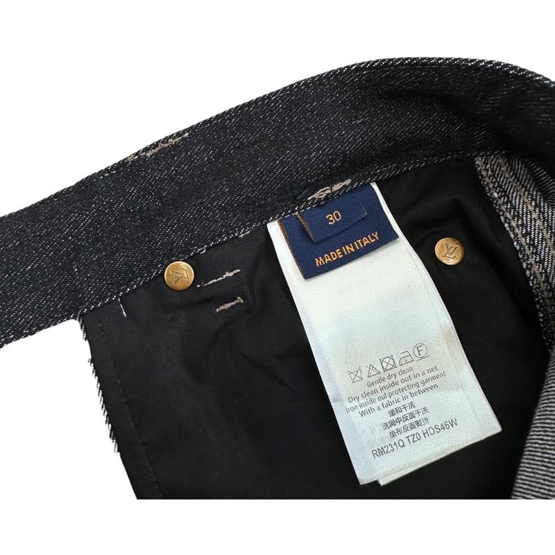 Pantalón Louis Vuitton Monogram Flower Denim