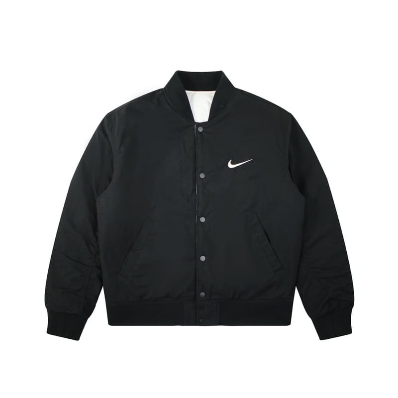 Chamarra Bomber Nike x Stussy Dupla Face Preta