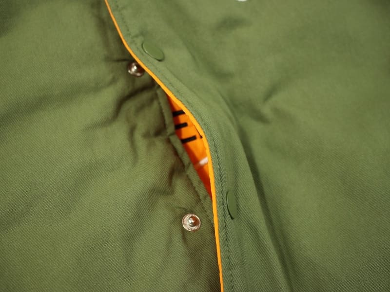 Chamarra Bomber Nike x Stussy Dupla Face Verde